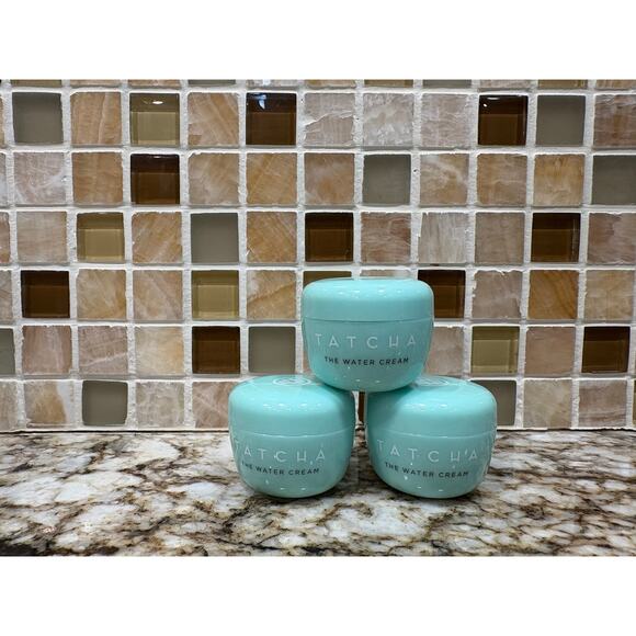 Tatcha The Water Cream 10ml Pore-Refining Moisturizer (Set of 3) - Picture 2 of 2